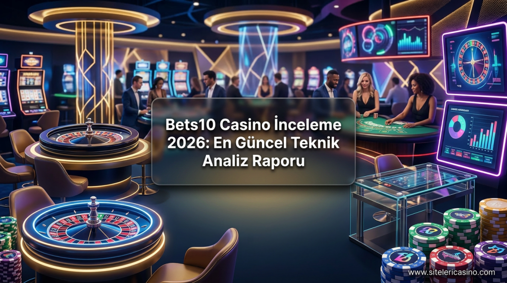 Bets10 Casino İnceleme 2026: En Güncel Teknik Analiz Raporu - Bets10 Casino İnceleme 2026