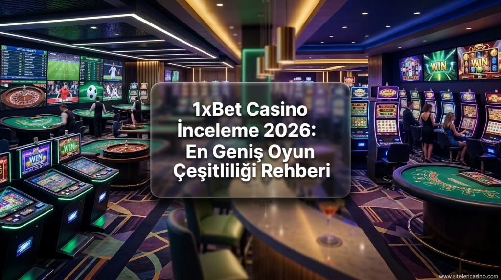 1xBet Casino İnceleme 2026: En Geniş Oyun Çeşitliliği Rehberi - 1xBet Casino İnceleme 2026