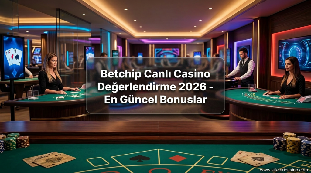 Betchip Canlı Casino Değerlendirme 2026 - En Güncel Bonuslar - Betchip Canlı Casino Değerlendirme 2026