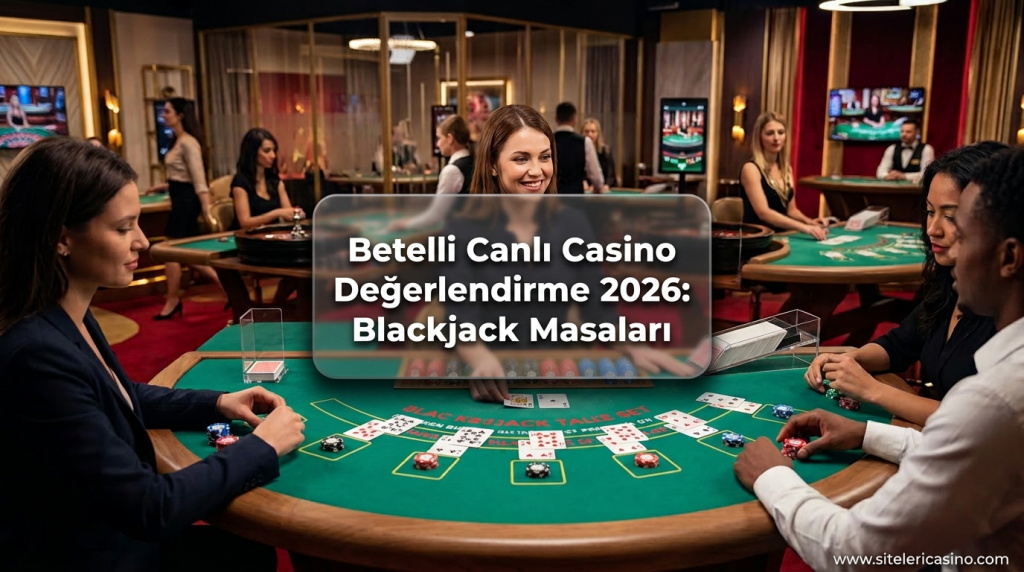 Betelli Canlı Casino Değerlendirme 2026: Blackjack Masaları - Betelli Canlı Casino Değerlendirme 2026