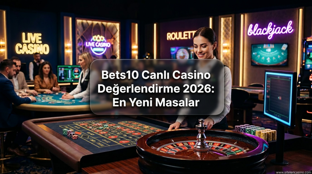 Bets10 Canlı Casino Değerlendirme 2026: En Yeni Masalar - Bets10 Canlı Casino Değerlendirme 2026