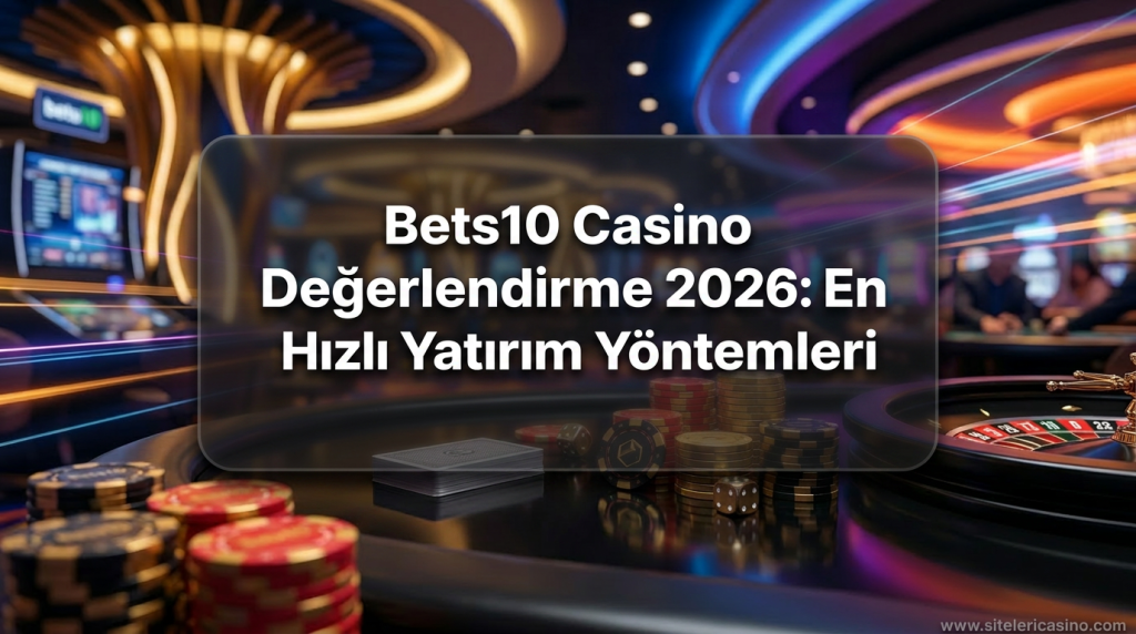 Bets10 Casino Değerlendirme 2026: En Hızlı Yatırım Yöntemleri - Bets10 Casino Değerlendirme 2026