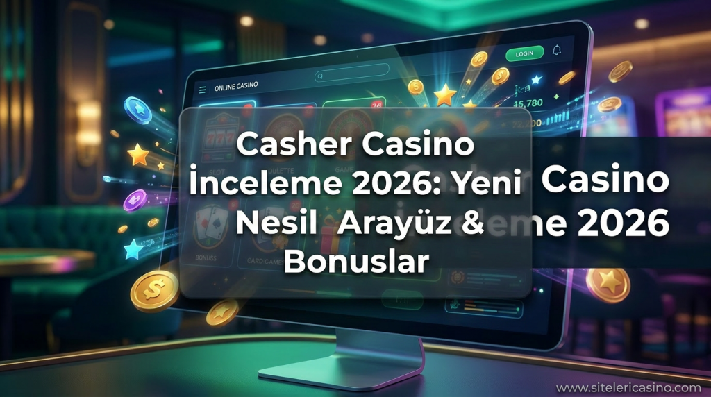 Casher Casino İnceleme 2026: Yeni Nesil Arayüz & Bonuslar - Casher Casino İnceleme 2026