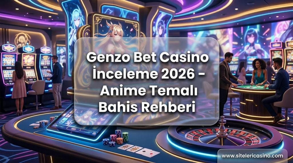Genzo Bet Casino İnceleme 2026 - Anime Temalı Bahis Rehberi - Genzo Bet Casino İnceleme 2026