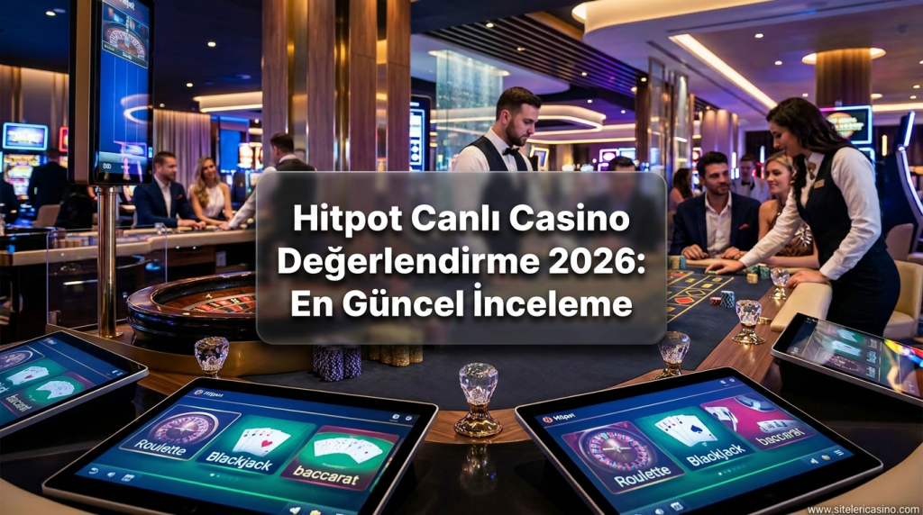 Hitpot Canlı Casino Değerlendirme 2026: En Güncel İnceleme - Hitpot Canlı Casino Değerlendirme 2026