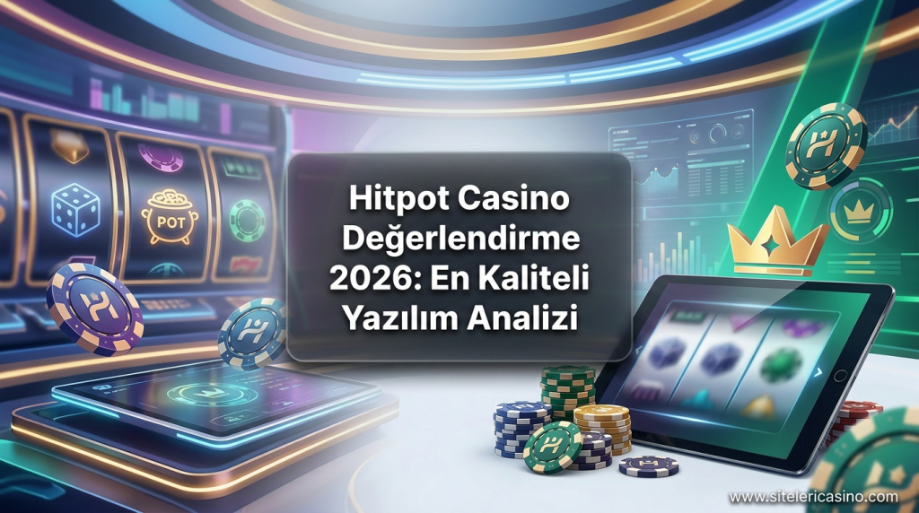 Hitpot Casino Değerlendirme 2026: En Kaliteli Yazılım Analizi - Hitpot Casino Değerlendirme 2026