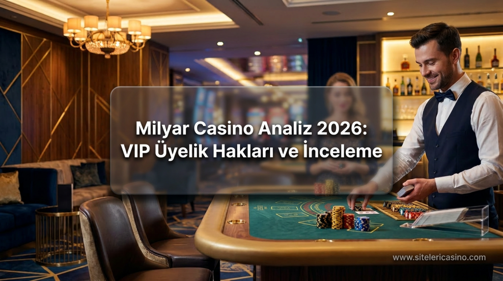 Milyar Casino Analiz 2026: VIP Üyelik Hakları ve İnceleme - Milyar Casino Analiz 2026