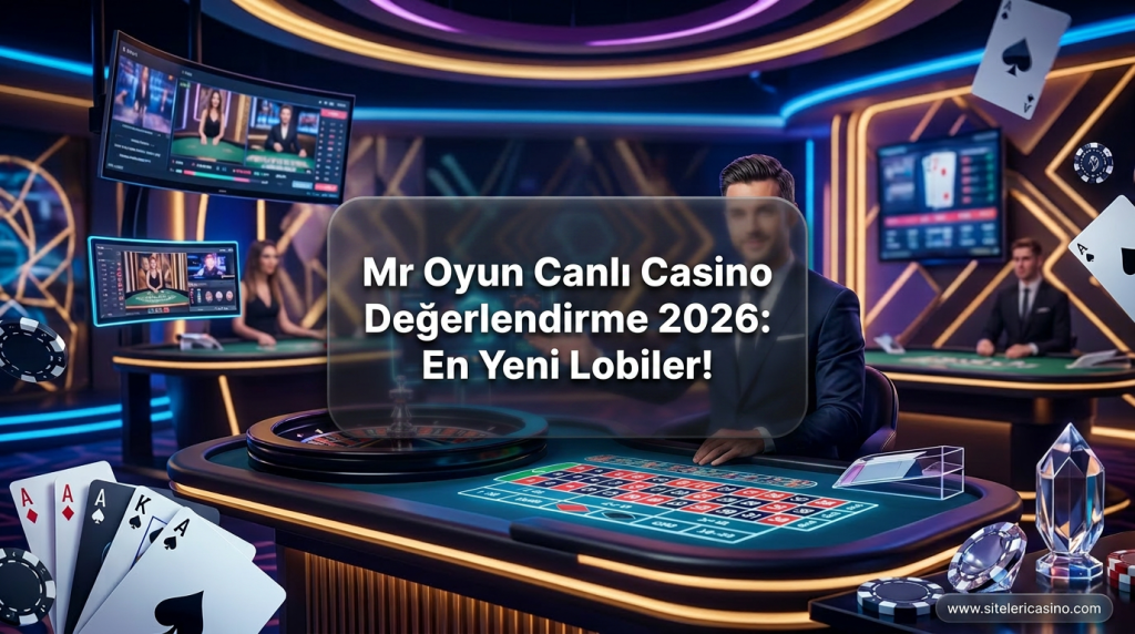 Mr Oyun Canlı Casino Değerlendirme 2026: En Yeni Lobiler! - Mr Oyun Canlı Casino Değerlendirme 2026