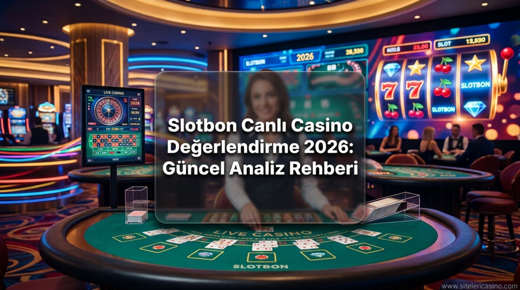Slotbon Canlı Casino Değerlendirme 2026: Güncel Analiz Rehberi - Slotbon Canlı Casino Değerlendirme 2026