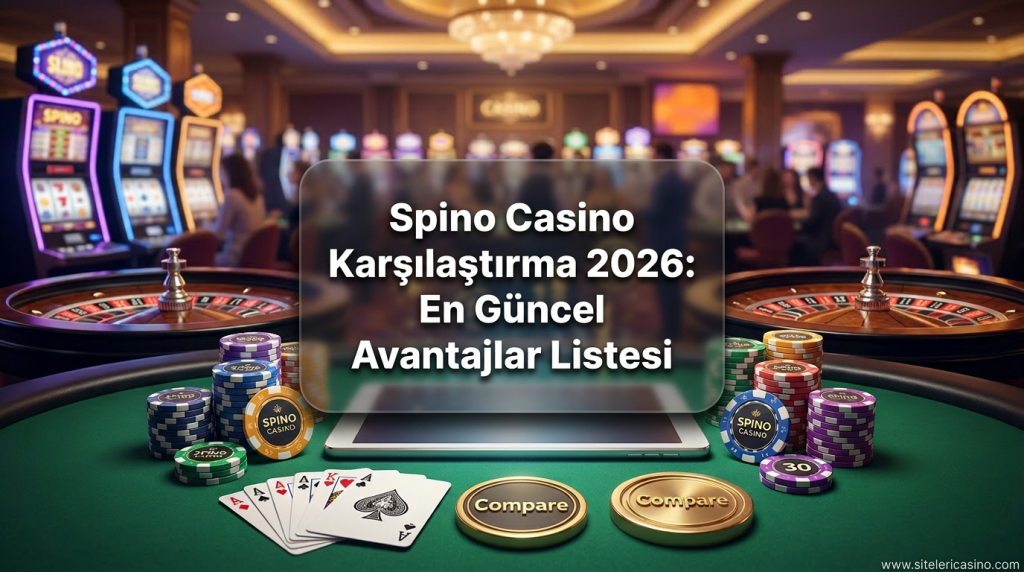 Spino Casino Karşılaştırma 2026: En Güncel Avantajlar Listesi - Spino Casino Karşılaştırma 2026