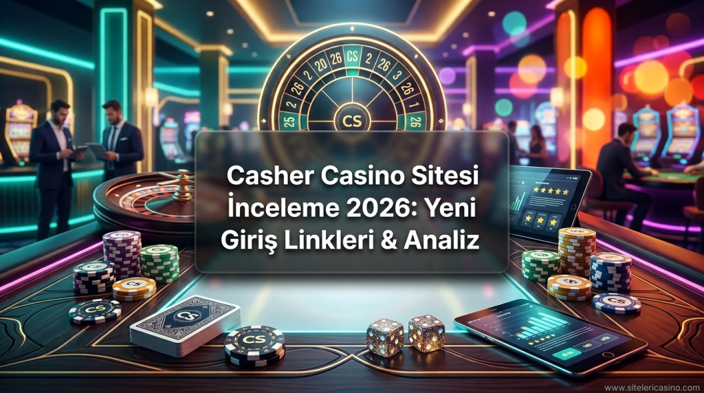 Casher Casino Sitesi İnceleme 2026: Yeni Giriş Linkleri & Analiz - Casher Casino Sitesi İnceleme 2026