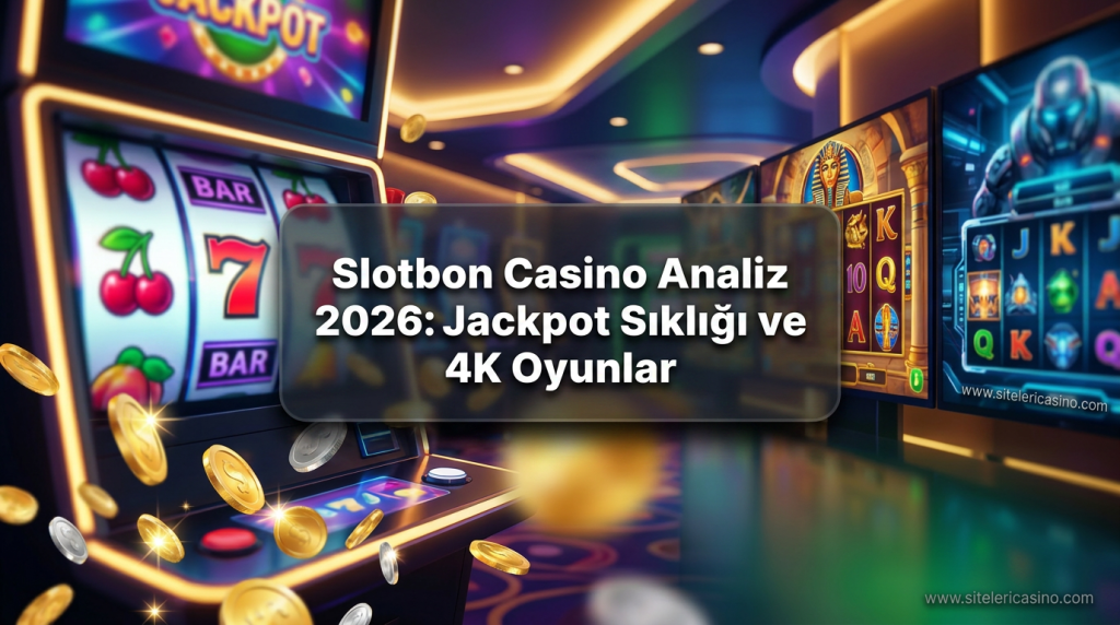 Slotbon Casino Analiz 2026: Jackpot Sıklığı ve 4K Oyunlar - Slotbon Casino Analiz 2026