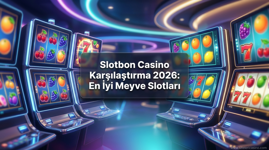 Slotbon Casino Karşılaştırma 2026: En İyi Meyve Slotları - Slotbon Casino Karşılaştırma 2026
