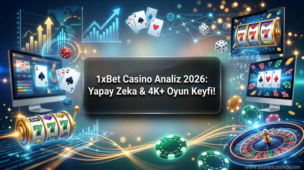1xBet Casino Analiz 2026: Yapay Zeka & 4K+ Oyun Keyfi! - 1xBet Casino Analiz 2026