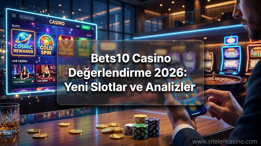 Bets10 Casino Değerlendirme 2026: Yeni Slotlar ve Analizler - Bets10 Casino Değerlendirme 2026