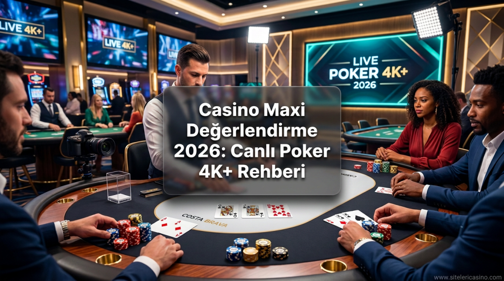Casino Maxi Değerlendirme 2026: Canlı Poker 4K+ Rehberi - Casino Maxi Değerlendirme 2026