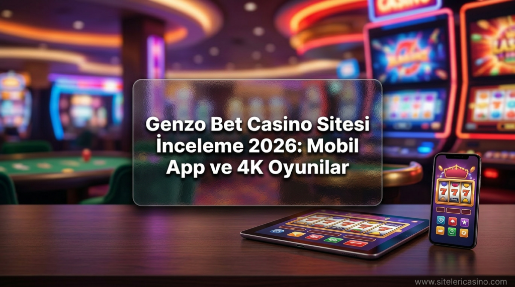 Genzo Bet Casino Sitesi İnceleme 2026: Mobil App ve 4K Oyunlar - Genzo Bet Casino Sitesi İnceleme 2026