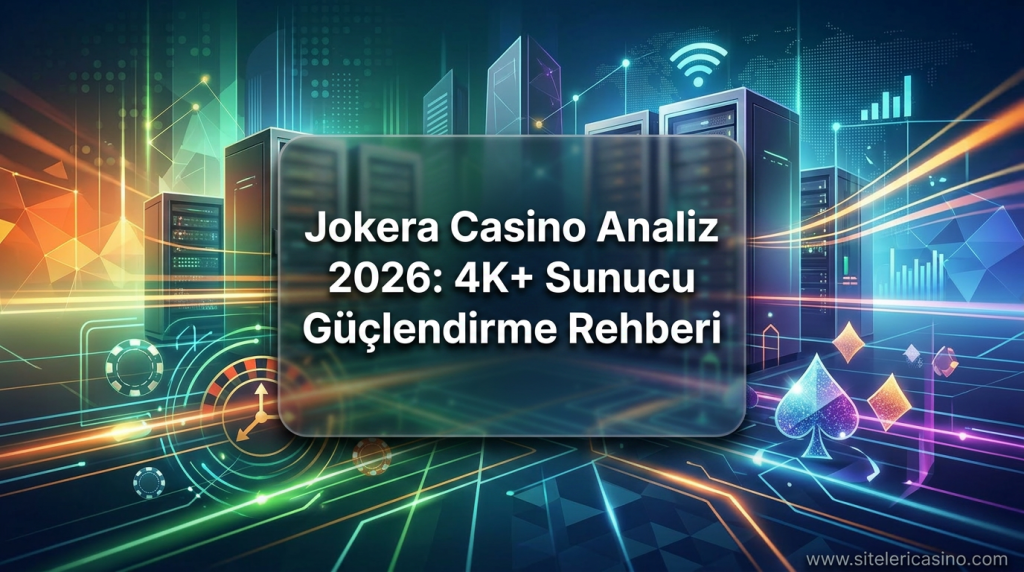 Jokera Casino Analiz 2026: 4K+ Sunucu Güçlendirme Rehberi - Jokera Casino Analiz 2026