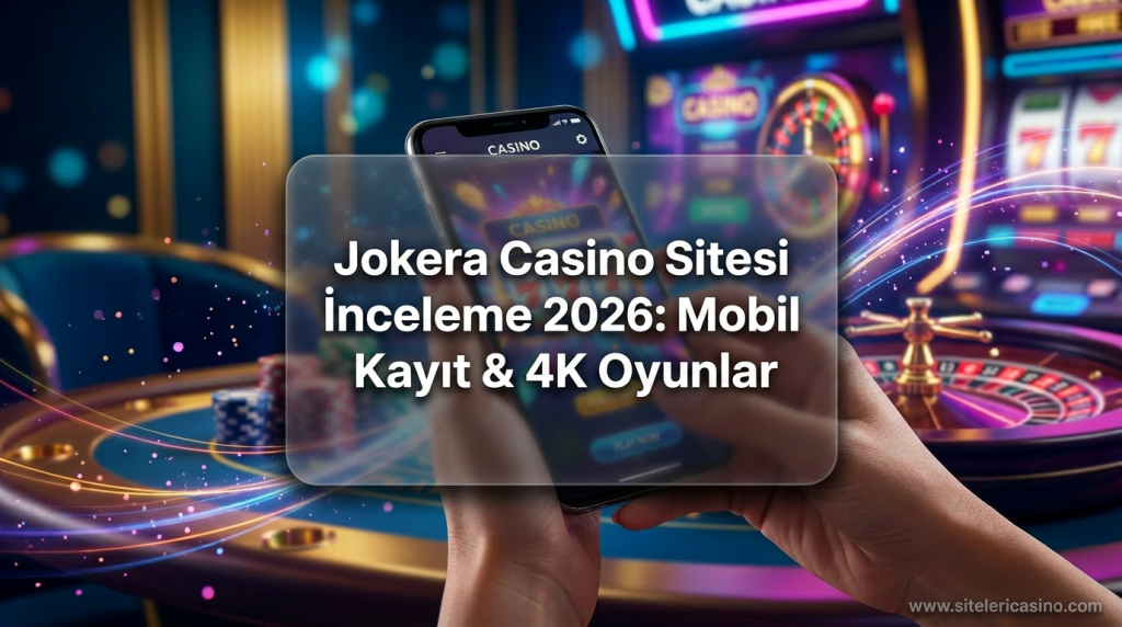 Jokera Casino Sitesi İnceleme 2026: Mobil Kayıt & 4K Oyunlar - Jokera Casino Sitesi İnceleme 2026